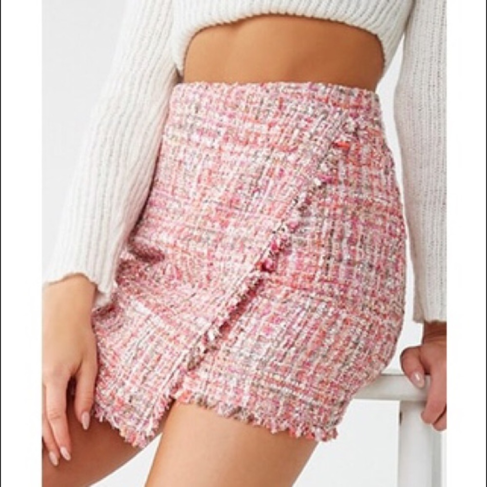 Forever 21 Pink Mini Skirt